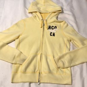 Yellow Hollister Hoodie